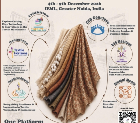 Invitation to India ITME 2026 - India's Largest Textile Machinery Exhibition